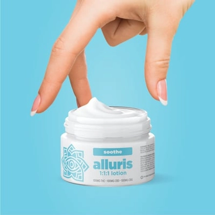  Topical Lotion - Alluris 1:1:1 CBD:CBG:THC (100mg)
