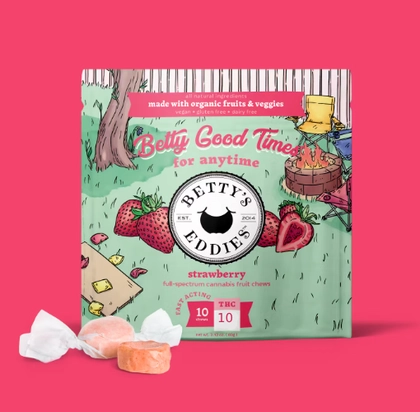  Fruit Chews - Strawberry 10pk (100mg)