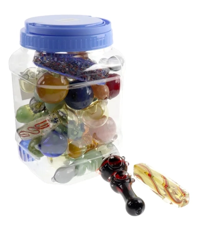  4 inch Fancy Glass Hand Pipe