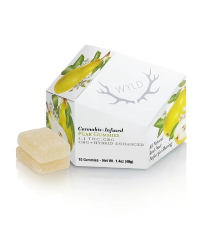  Gummies - Pear - 1:1 CBG:THC - 10ct (100mg)
