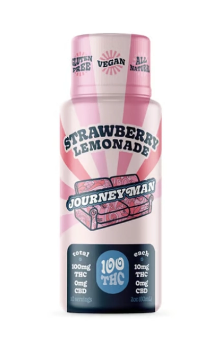  Infused Beverage - Strawberry Lemonade (100mg)