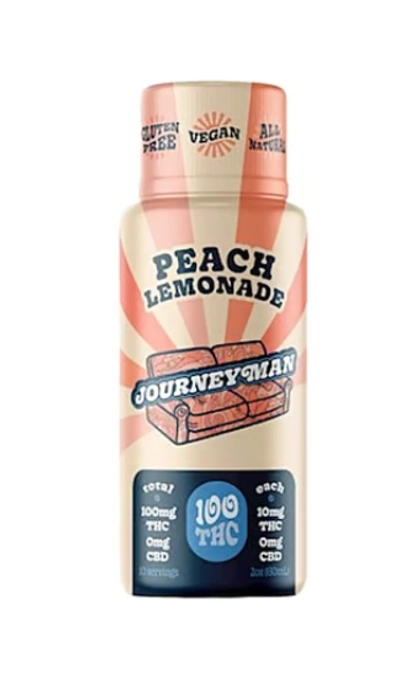  Infused Beverage - Peach Lemonade (100mg)