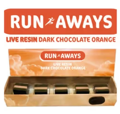  Chocolate - Orange Dark Chocolate Run Aways 5ct (100mg)