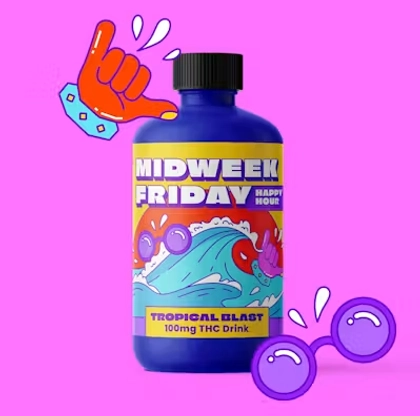  Beverage - Tropical Blast 4oz (100mg)