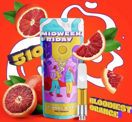  Vape Cart - Bloodiest Orange (1g)