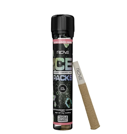 Infused Pre Roll - ICE Pack Strawberry Cough (1g) Infused Pre Roll - ICE Pack Strawberry Cough (1g)