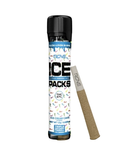 Infused Pre Roll - ICE Pack Ice Cream Cake (1g) Infused Pre Roll - ICE Pack Ice Cream Cake (1g)