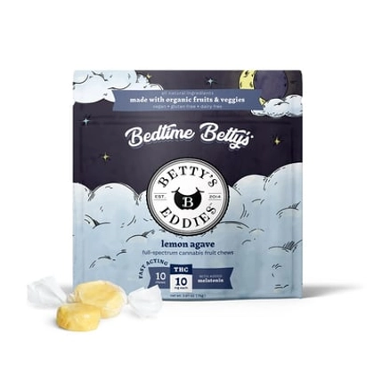  Bedtime Fruit Chews - Lemon Agave 10pk (100mg)