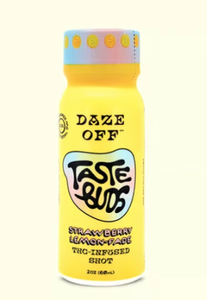  Infused Beverage - Strawberry Lemon-Fade Taste Buds Shot (100mg)