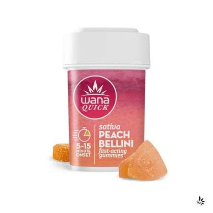 Gummies - Peach Bellini (10ct) 100mg Gummies - Peach Bellini (10ct) 100mg