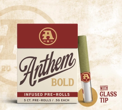 Infused Pre-Roll Pack - Bold Tahoe OG 5pk (2.5g)