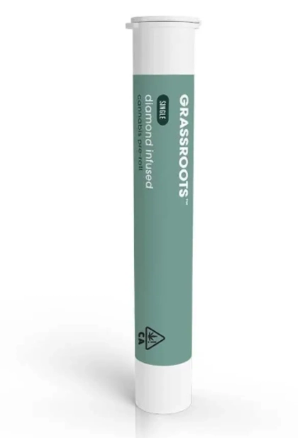 Diamond Infused Pre Roll - Zesty Garlic Cookies (1g) Diamond Infused Pre Roll - Zesty Garlic Cookies (1g)