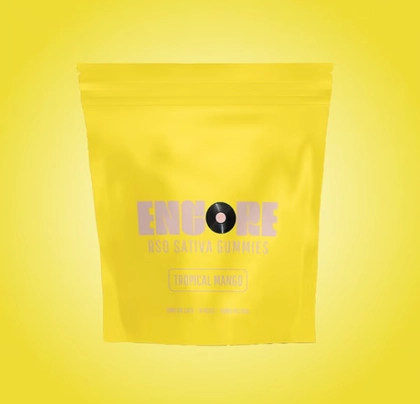  Gummies - RSO Tropical Mango - 10ct (100mg)