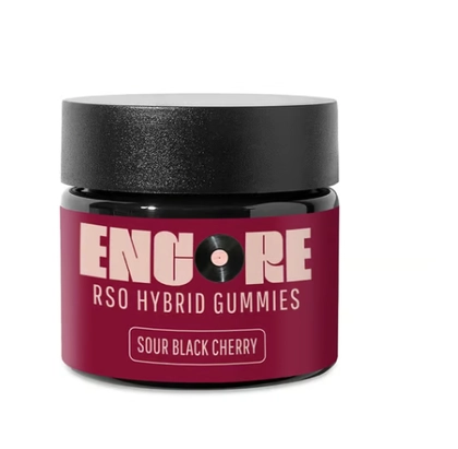  Gummies - RSO Black Cherry - 10ct (100mg)