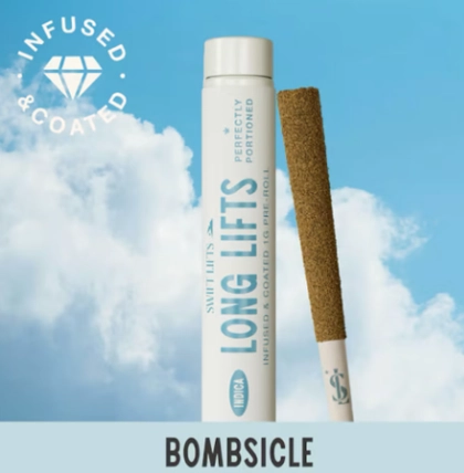  Kief Coated Infused Pre Roll - Bombsicle (1g)