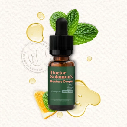 Tincture - Restore 1:1 THC:CBD (100mg) Tincture - Restore 1:1 THC:CBD (100mg)