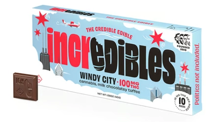  Chocolate Bar - Windy City  (100mg)
