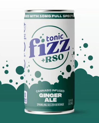  RSO Tonic Fizz - Ginger Ale 7.5oz (10mg)