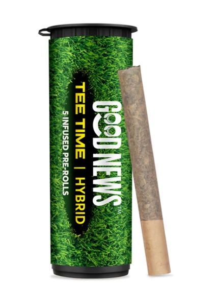  Infused Pre Rolls 5pk - Tee Time (2.5g)