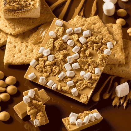  Chocolates - Caramelized Chocolate Marshmallow Graham Bar (100mg)