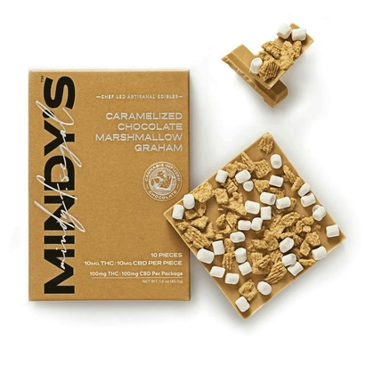  Chocolates - Caramelized Chocolate Marshmallow Graham Bar (100mg)