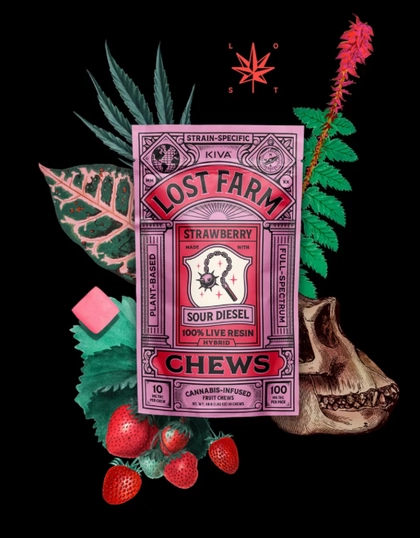 Live Resin Chews - Strawberry - 10ct (100mg) Live Resin Chews - Strawberry - 10ct (100mg)