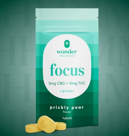  Gummies - Focus Prickly Pear 1:1 THC:CBG - 20ct (100mg)