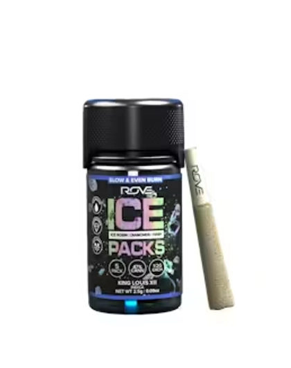  Infused Pre Roll - ICE Pack Grape Stomper 5pk (2.5g)