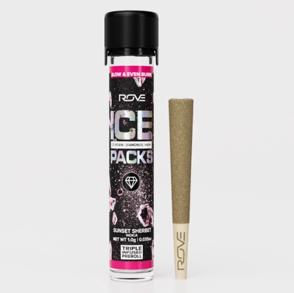  Infused Pre Roll - ICE Pack Sunset Sherbet (1g)
