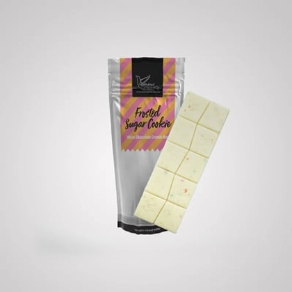  Chocolate Bar - Frosted Sugar Cookie White Chocolate Crunch (100mg)