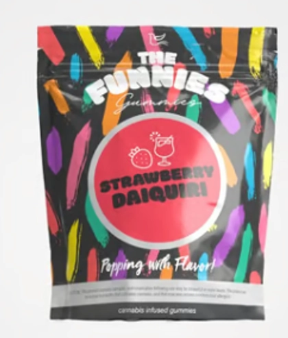 Gummies - SUPER Funnies Strawberry Daiquiri - 2ct (100mg) Gummies - SUPER Funnies Strawberry Daiquiri - 2ct (100mg)