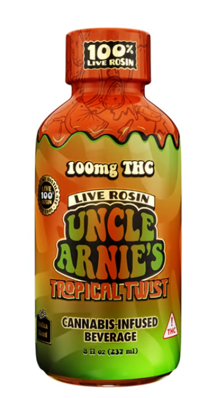  Infused Beverage - Live Rosin Tropical Twist 8oz (100mg)
