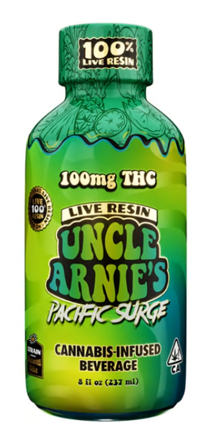  Infused Beverage - Live Rosin Pacific Surge 8oz (100mg)