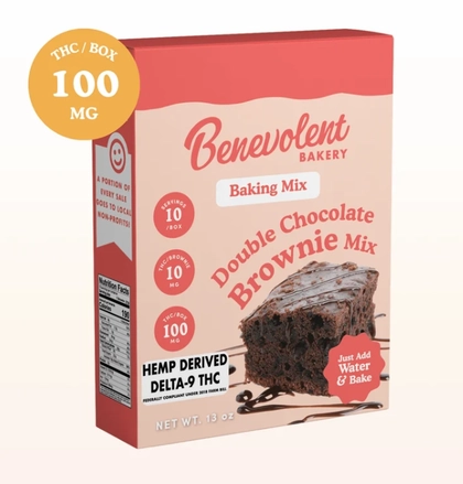  Brownie Mix - Double Chocolate Fudge Brownie (100mg)