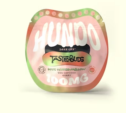  Gummies - Sour Water-Mellow Hundo Taste Buds 2:1 CBD - 1ct (100mg)