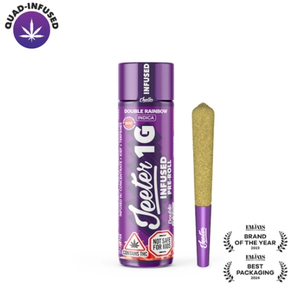  Infused Pre Roll - Double Rainbow (1g)