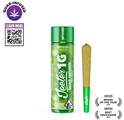 Infused Pre Roll - Kiwi Kush (1g) Infused Pre Roll - Kiwi Kush (1g)