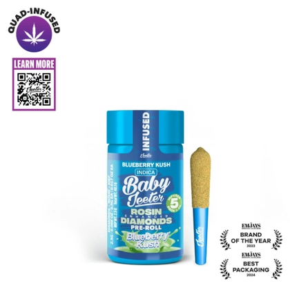  Infused Pre Rolls - Blueberry Kush 5pk (2.5g)