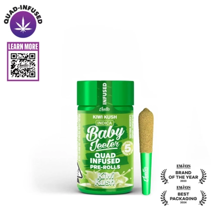 Infused Pre Rolls - Kiwi Kush 5pk (2.5g) Infused Pre Rolls - Kiwi Kush 5pk (2.5g)