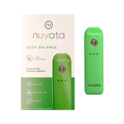  Disposable Vape - Body Balance Lime 9:1 THC:CBD (.5g)