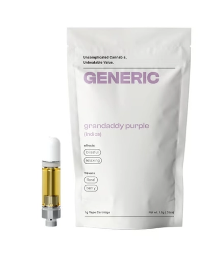 Vape Cart - Grandaddy Purple (1g) Vape Cart - Grandaddy Purple (1g)