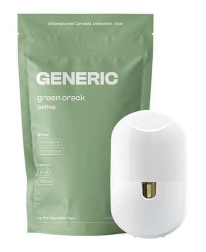  Disposable Vape - Green Crack (2g)