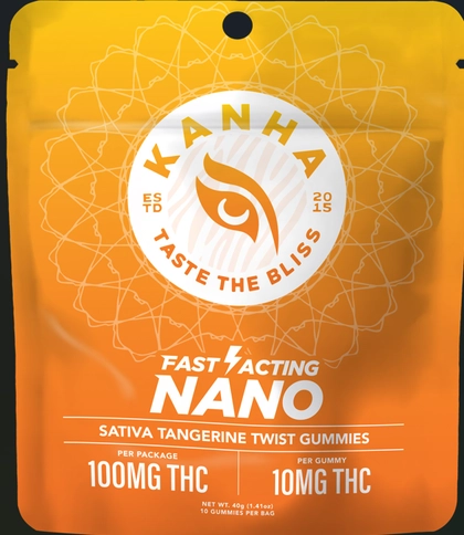  Nano Gummies - Tangerine Twist 10pk (100mg)