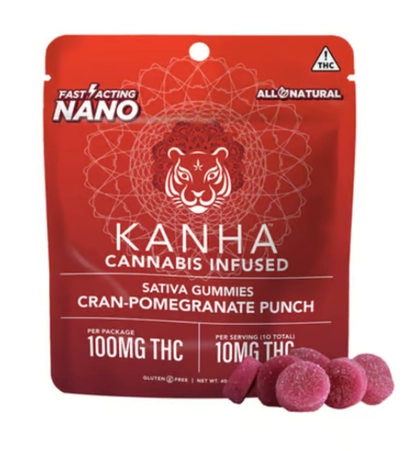  Nano Gummies - Cran Pomegranate 10pk (100mg)