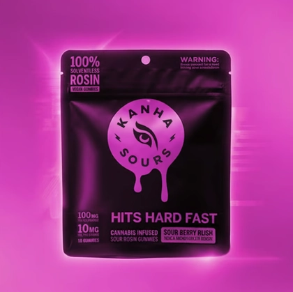  Rosin Gummies- NANO Sour Berry Bliss (100mg)