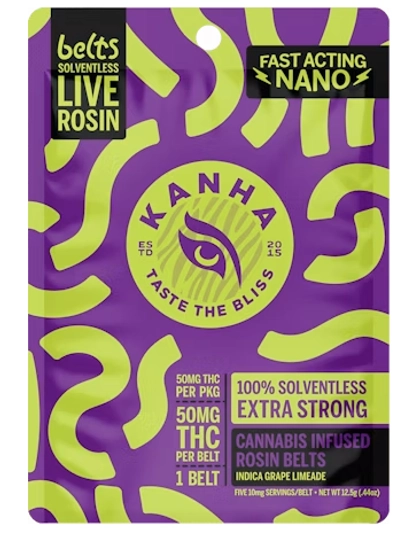  Belts - Sour Grape Lemon-Lime 1pc (50mg)