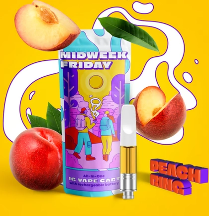  Vape Cart - Peach Rings (1g)