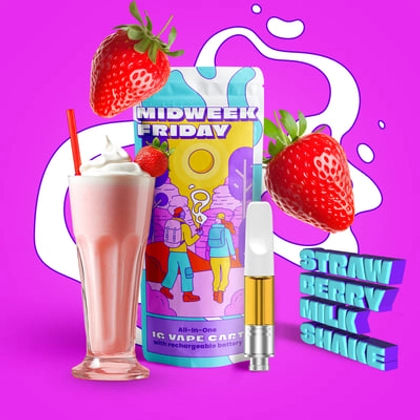  Vape Cart - Strawberry Milkshake (1g)