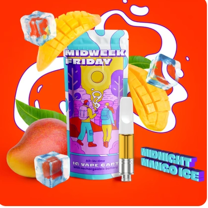  Vape Cart - Midnight Mango Ice (1g)
