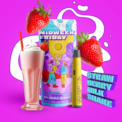  Disposable - Strawberry Milkshake (1g)